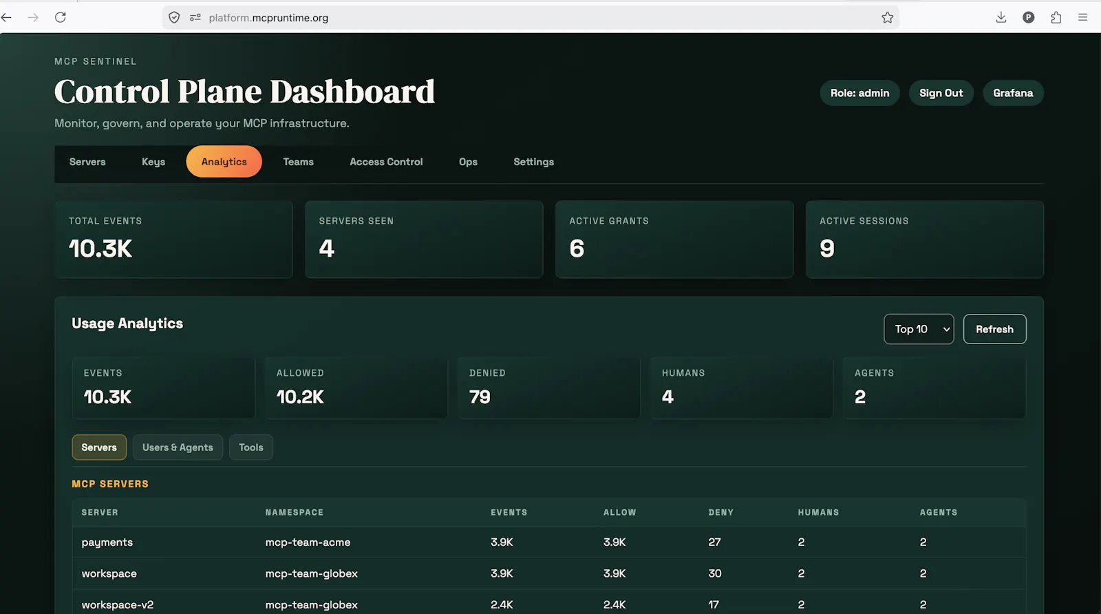 MCP Runtime screenshot 9