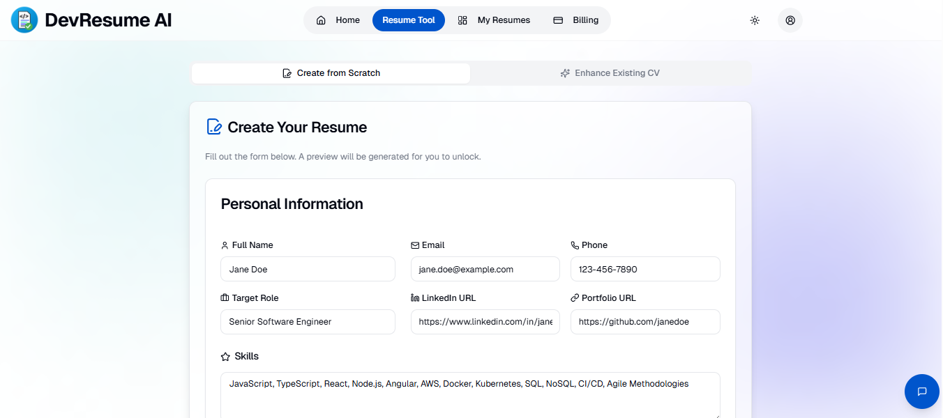 DevResume AI media 7