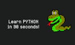 Learn python in 90 seconds! image