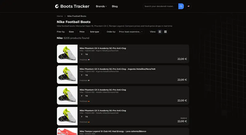 Boots Tracker screenshot 2