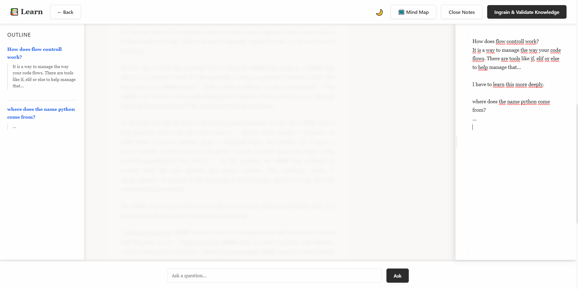 True Learning AI App gallery image