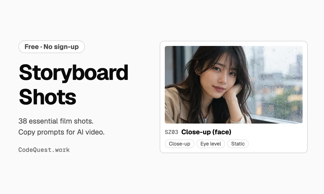 Storyboard Shots gallery image