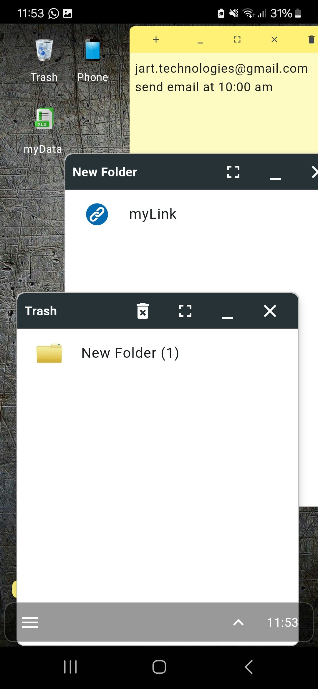 DroidDesktop - Verwandeln Sie Ihr Android in einen echten Multitasking -Desktop Medien 1