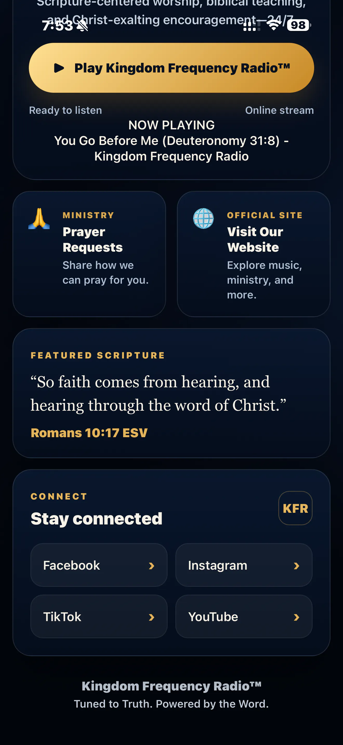 Kingdom Frequency Radio gallery image