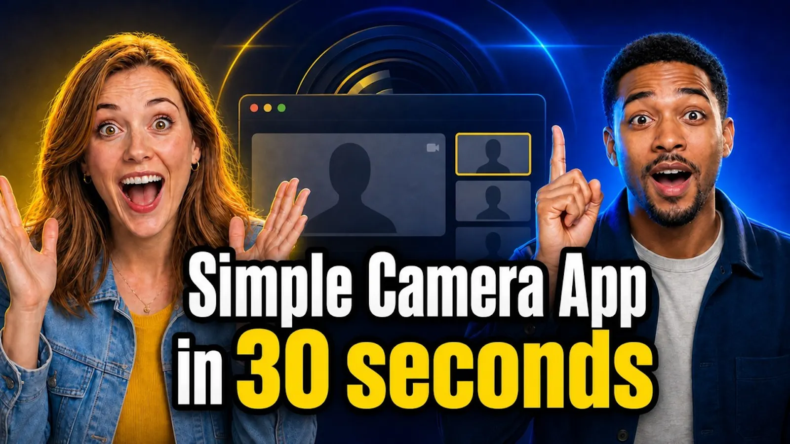 Simple Camera App screenshot 1 (video preview)