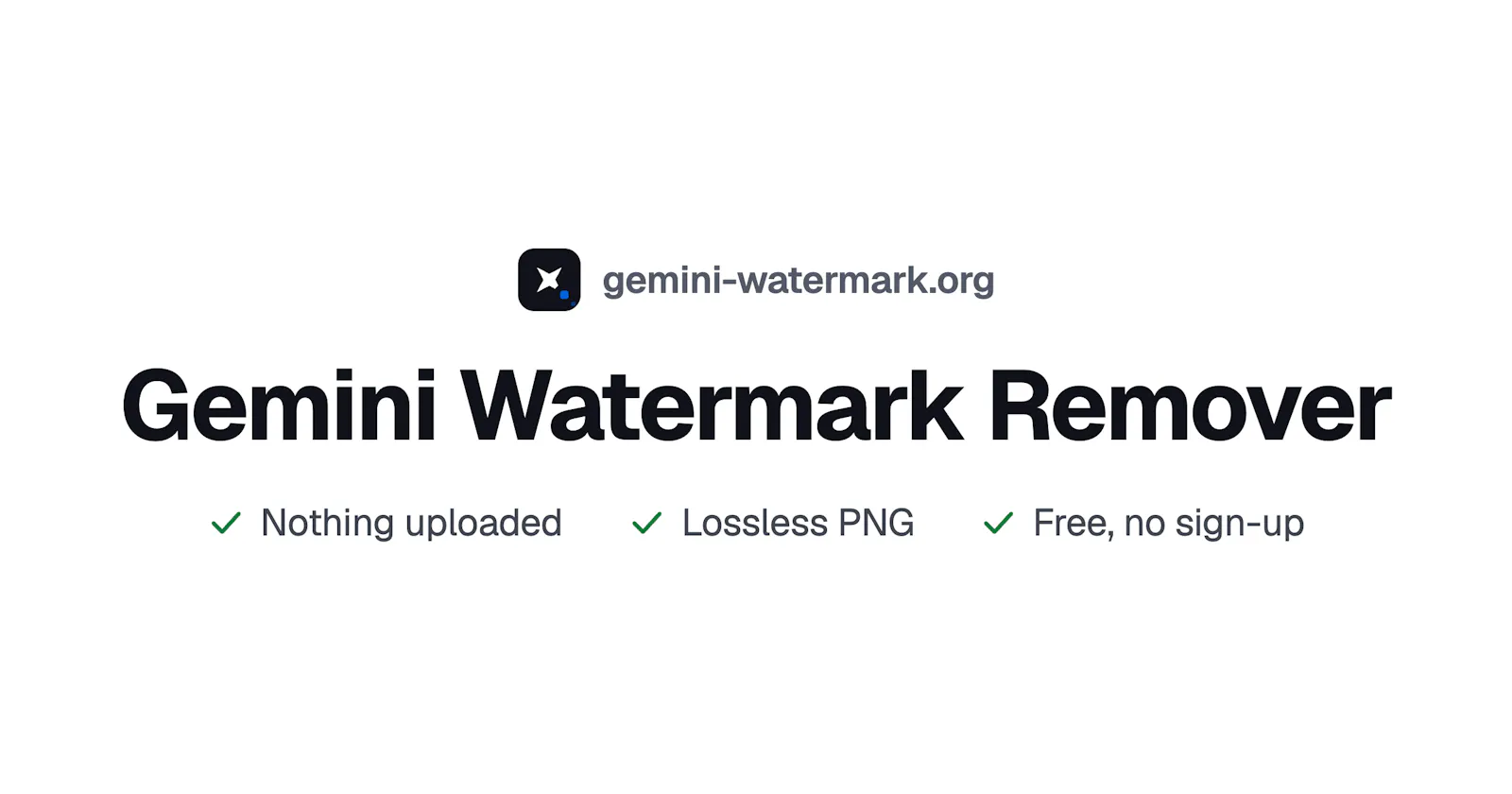Gemini Watermark Remover screenshot 1