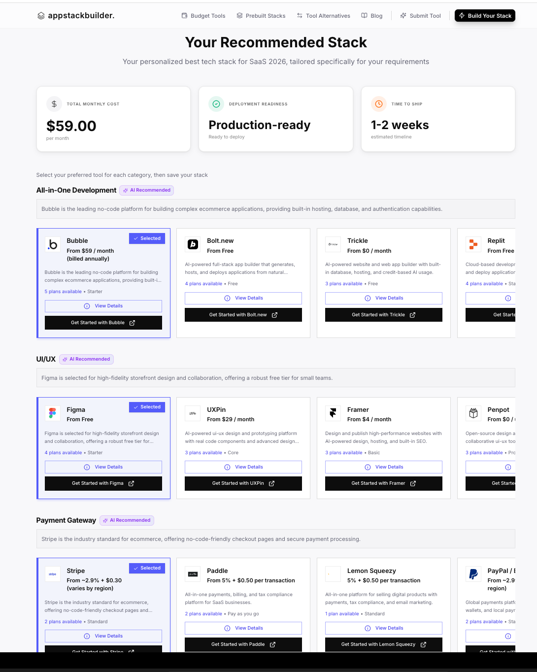 AppStackBuilder gallery image