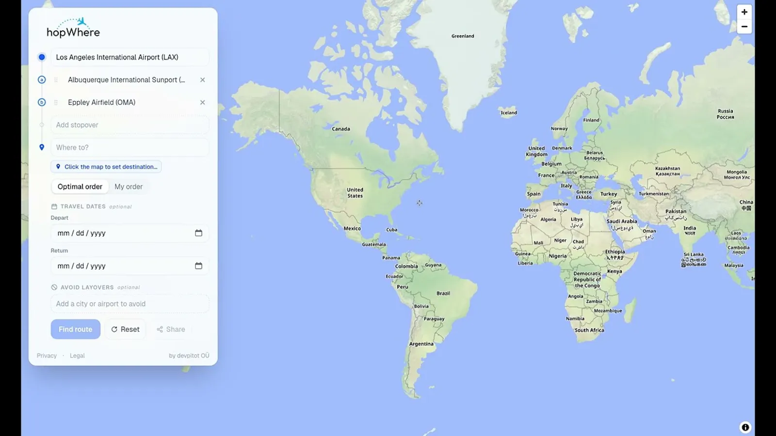 Hopwhere screenshot 1 (video preview)