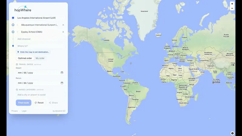 Hopwhere screenshot 1 (video preview)
