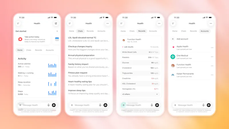 Health in ChatGPT screenshot 5
