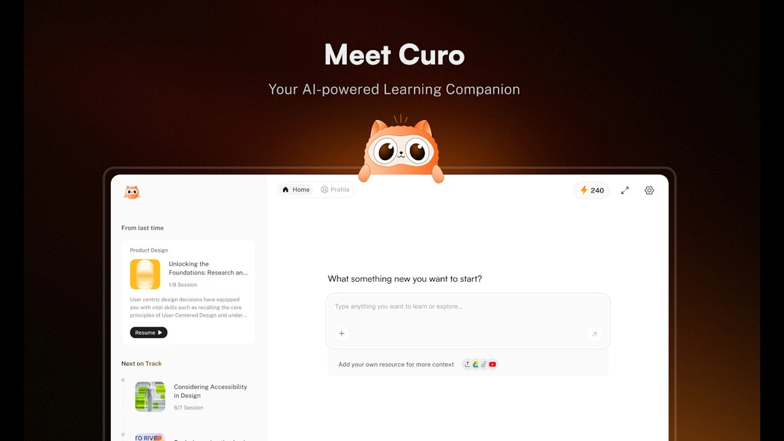 Curo screenshot 1 (video preview)
