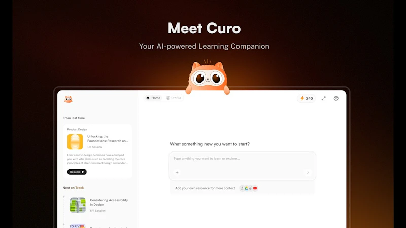 Curo screenshot 1 (video preview)