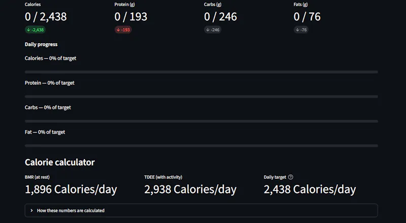 Diet Coach: AI Adaptive Diet Tracker screenshot 2