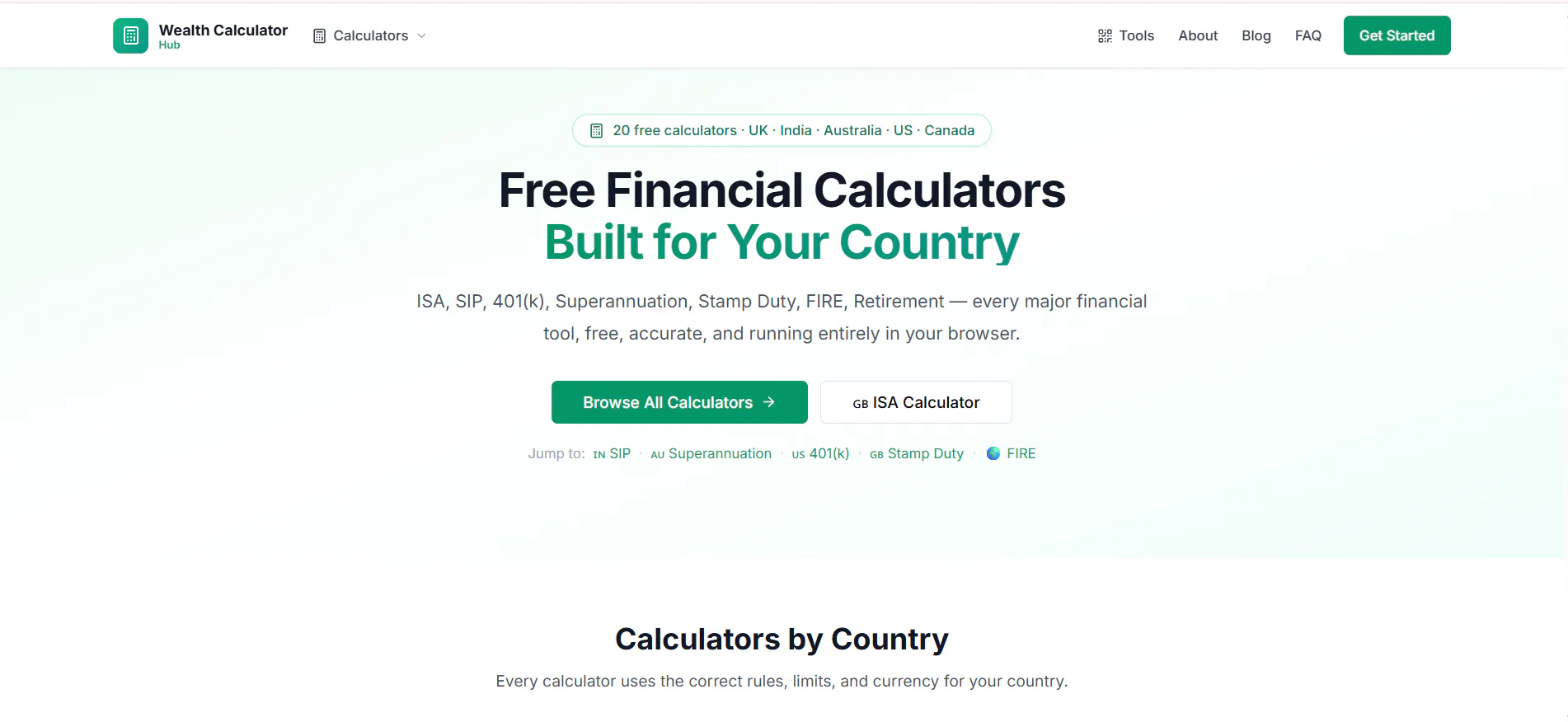 Wealth Calculator Hub gallery image