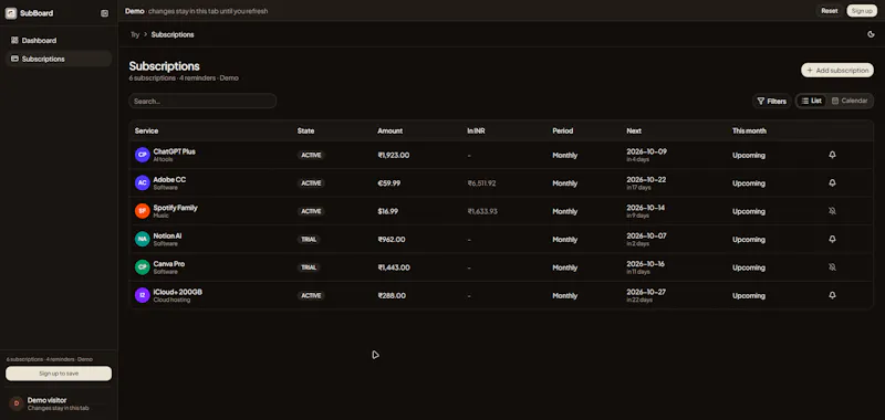 SubBoard screenshot 4