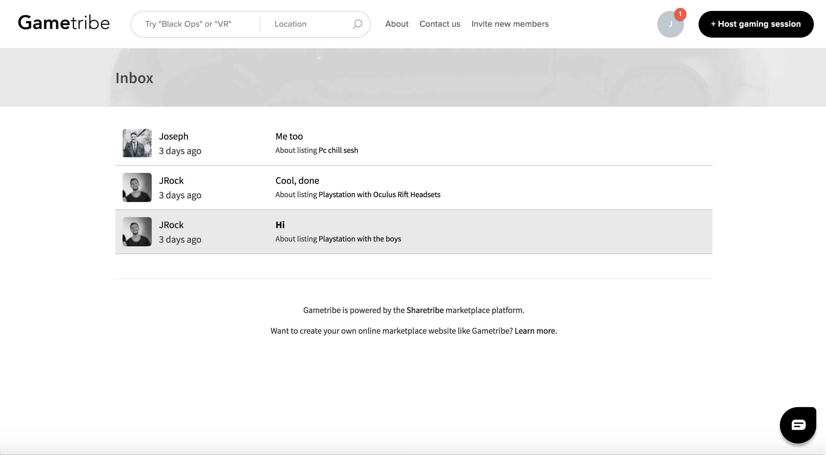 Gametribe gallery image