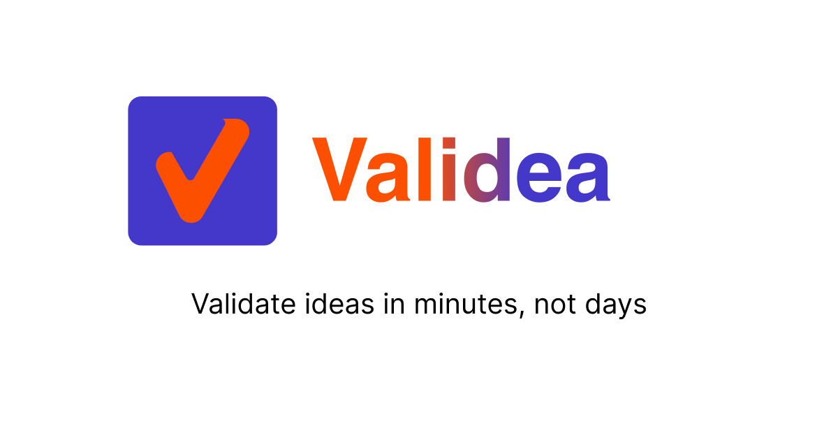 startuptile Validea-Validate startup idea in just 110 seconds