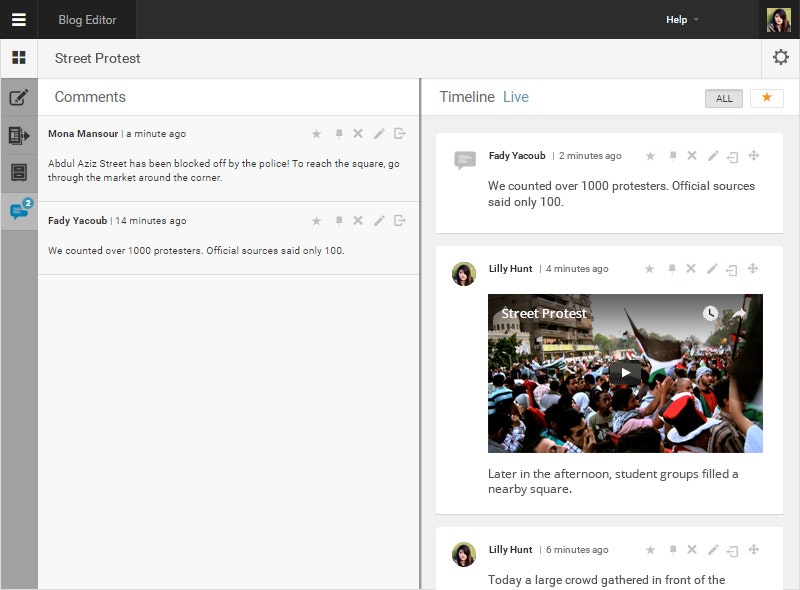 Live Blog gallery image