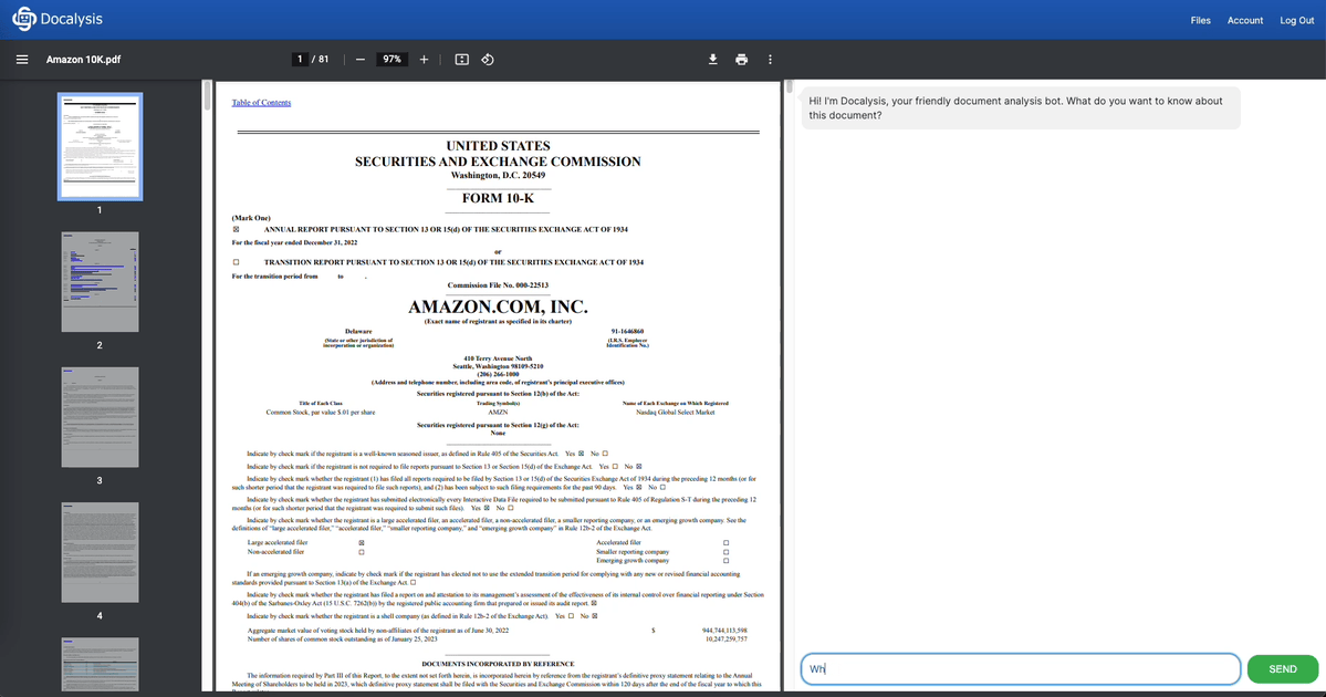 AI แชทกับรายงาน 10-K โดย Docalysis - ถามคำถามเกี่ยวกับ Docalysis AI เกี่ยวกับ Financials 10-K ของ บริษัท media 1