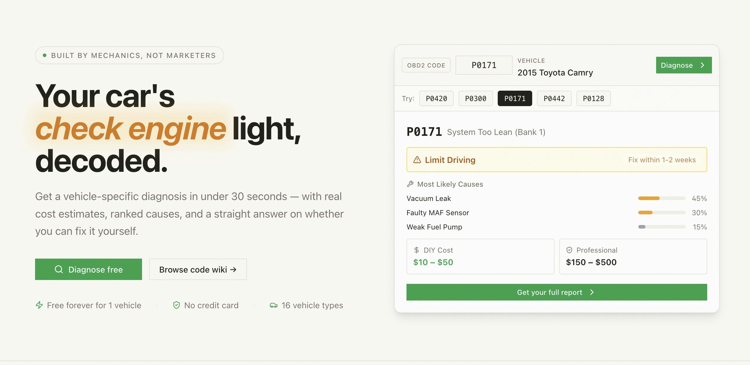 Crew Chief - Main product screenshot demonstrating key features and user interface