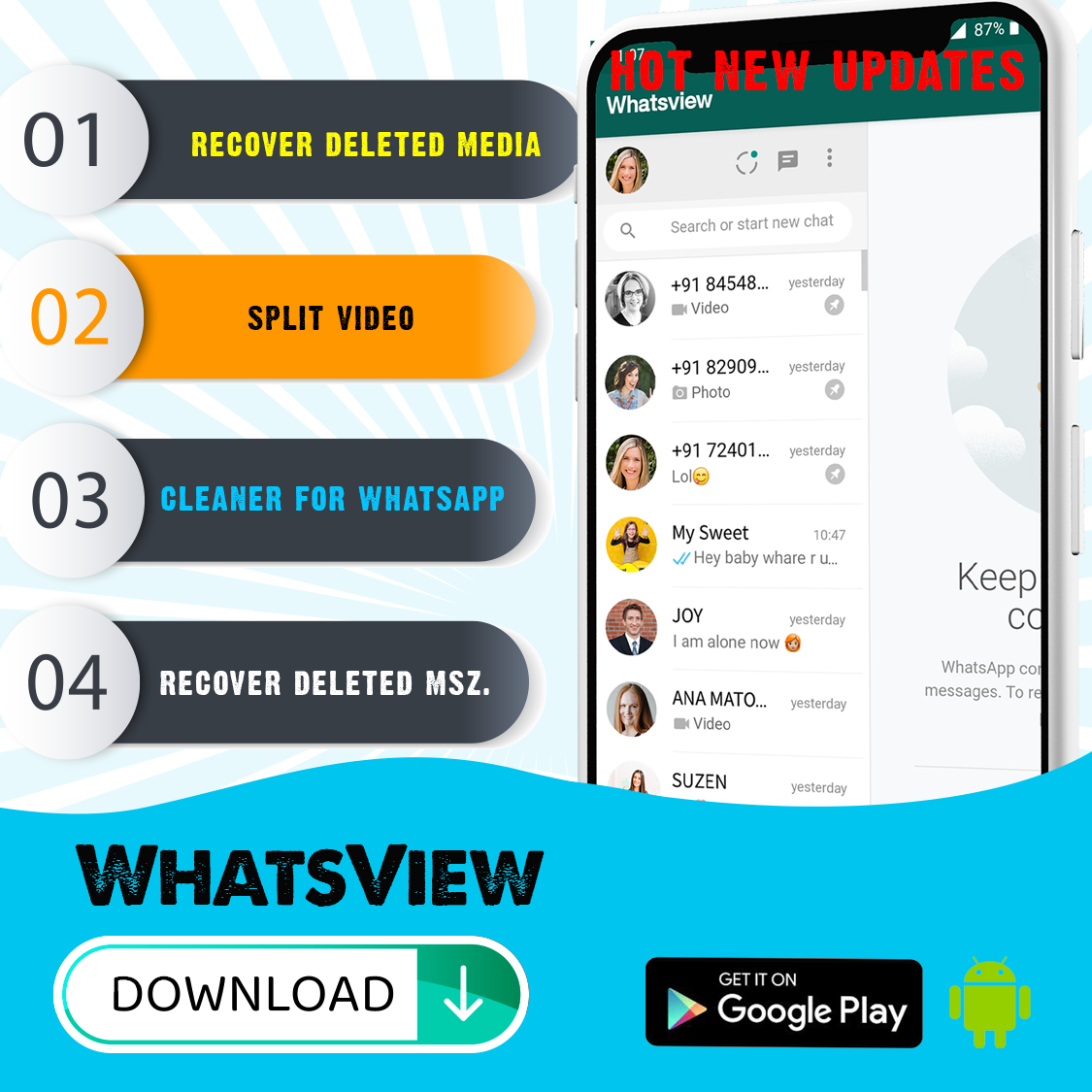 WhatsView-Toolkit for WhatsApp recover gallery image