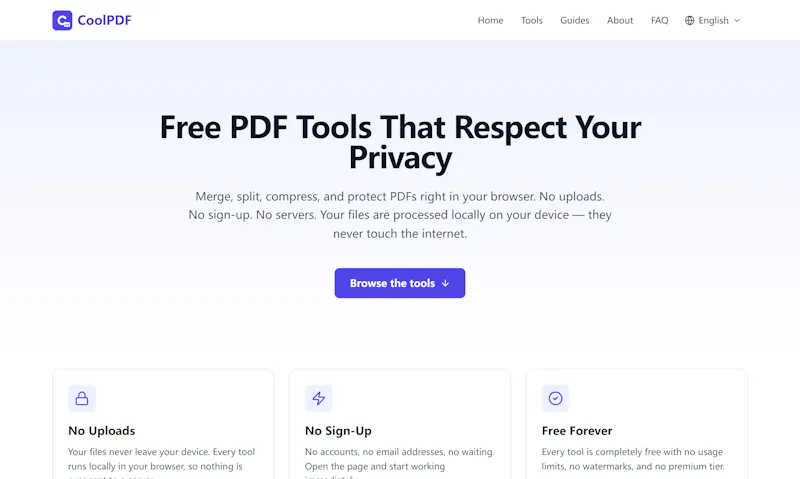 CoolPDF screenshot 2