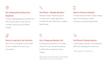 Hushed App gallery image