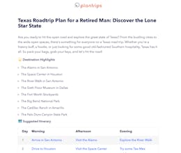 PlanTrips: AI-powered travel planner gallery image