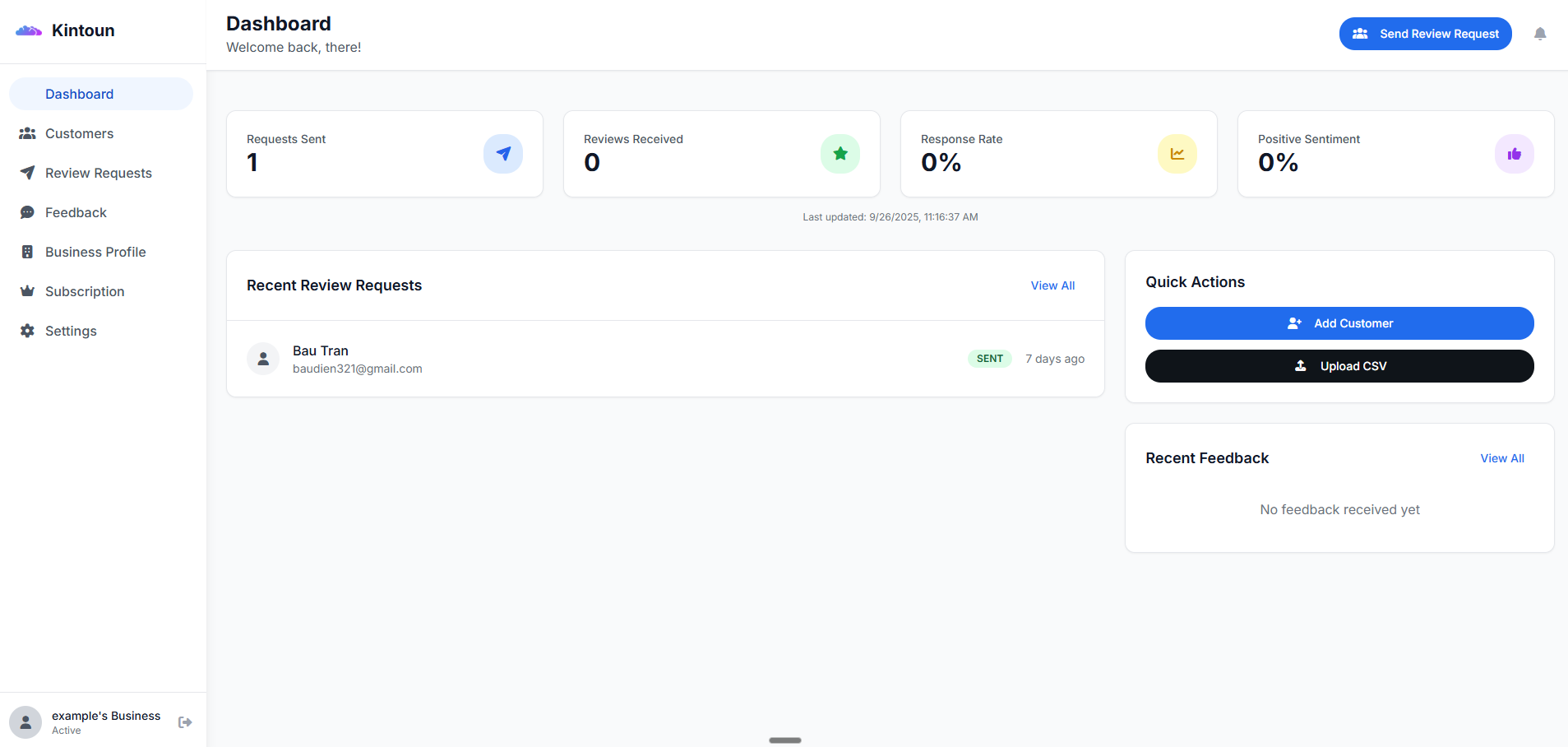 Média Kintun - Collectez les avis des clients sans courir ou spammer 3