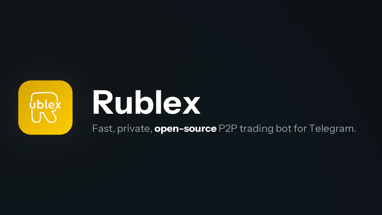 Rublex P2P Bot product