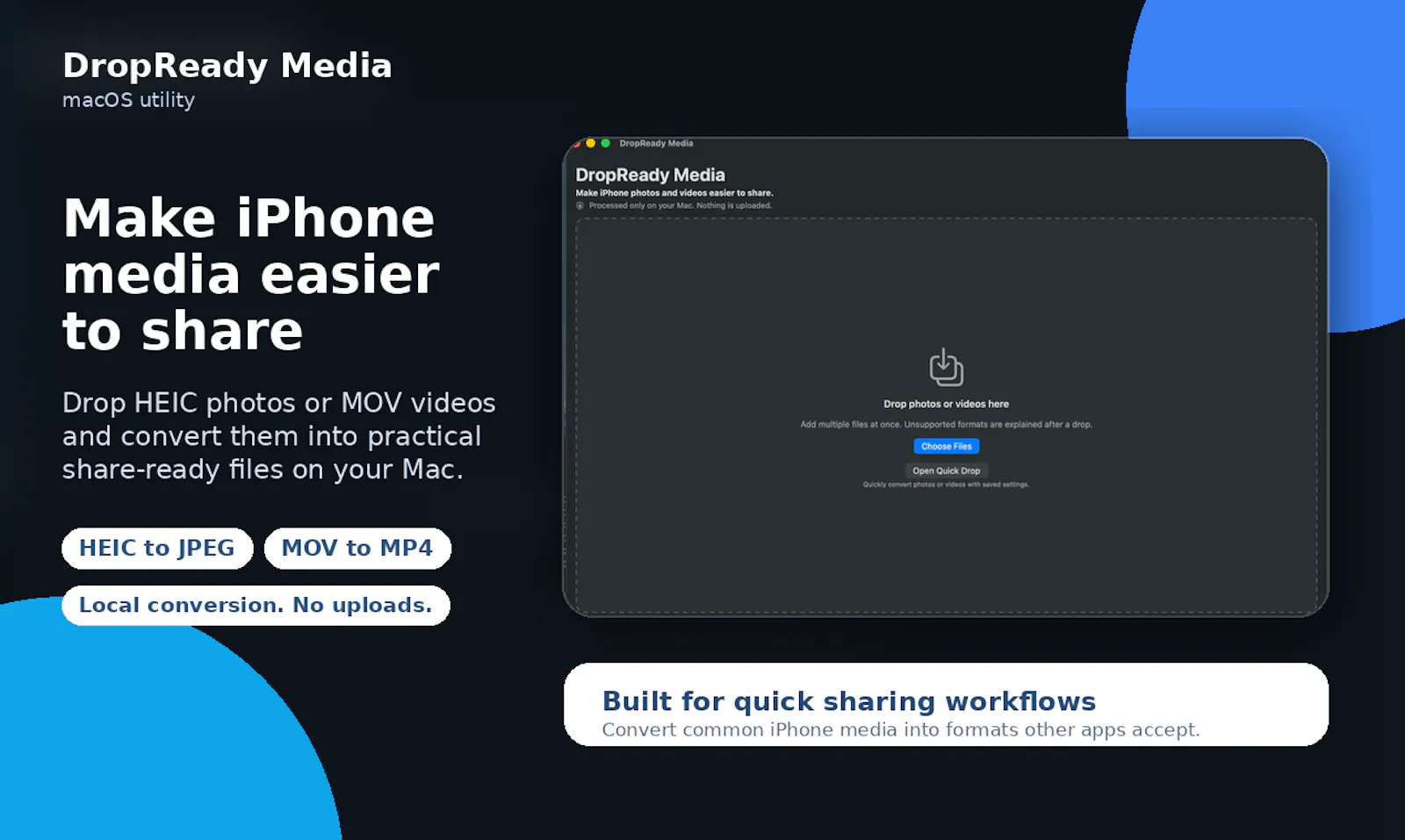 DropReady Media screenshot 2