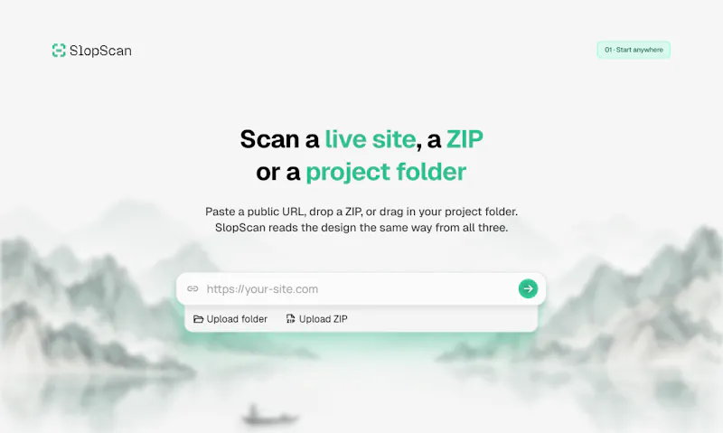 SlopScan screenshot 2