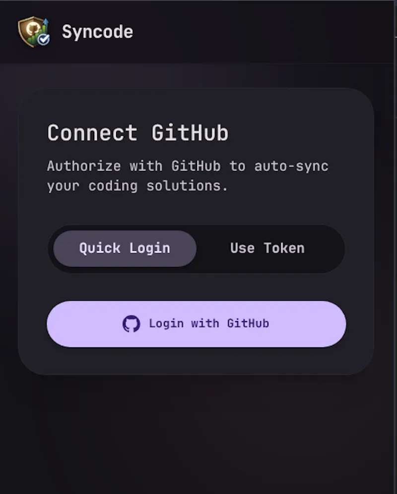 Syncode screenshot 1