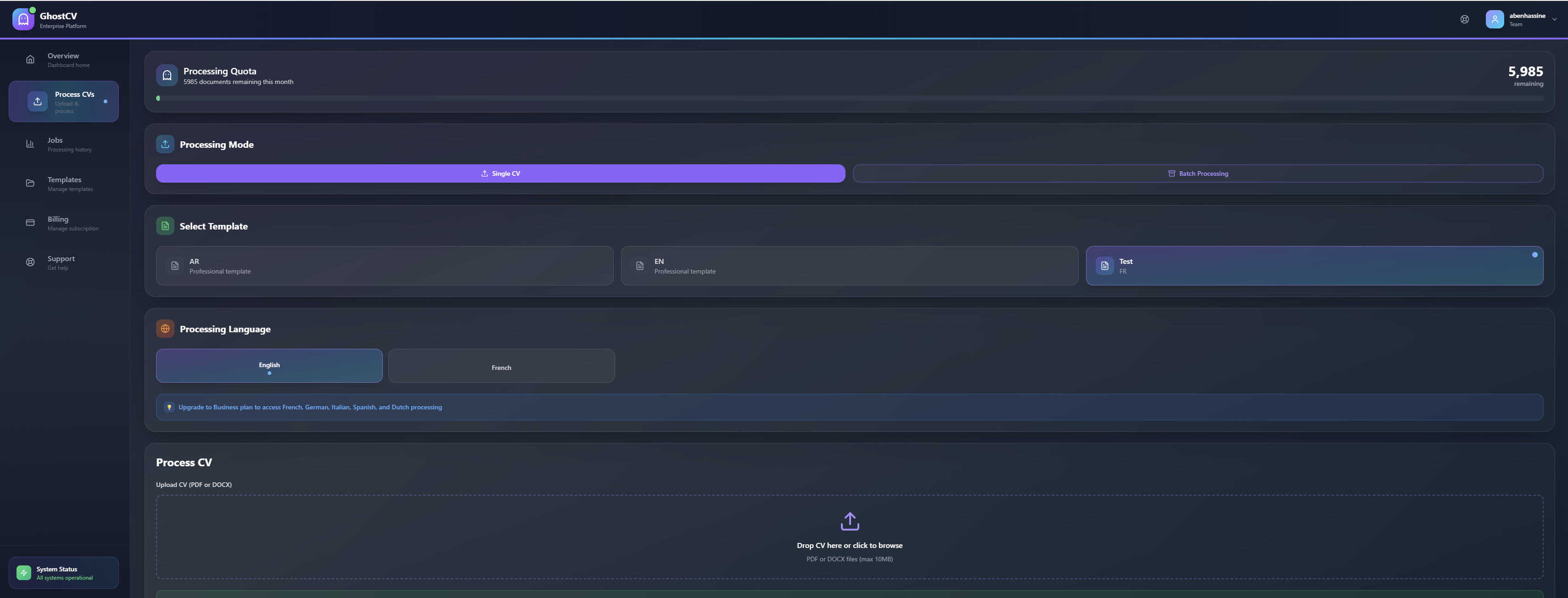 GhostCV gallery image