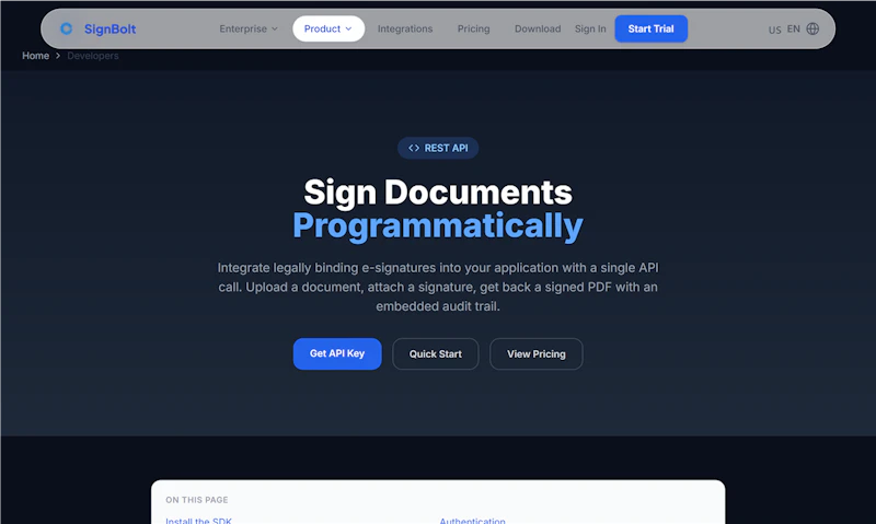SignBolt screenshot 3
