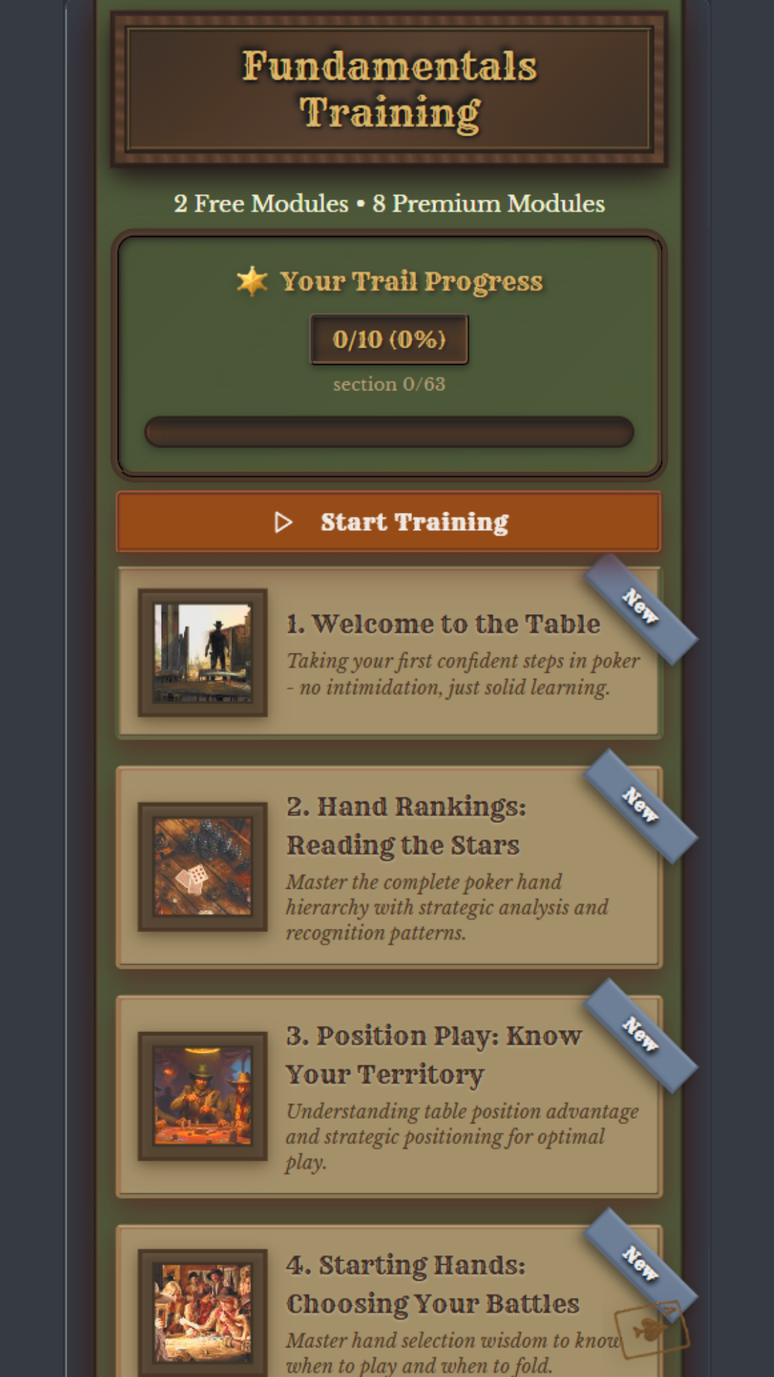 PowerFold Theory - Poker Trainer gallery image