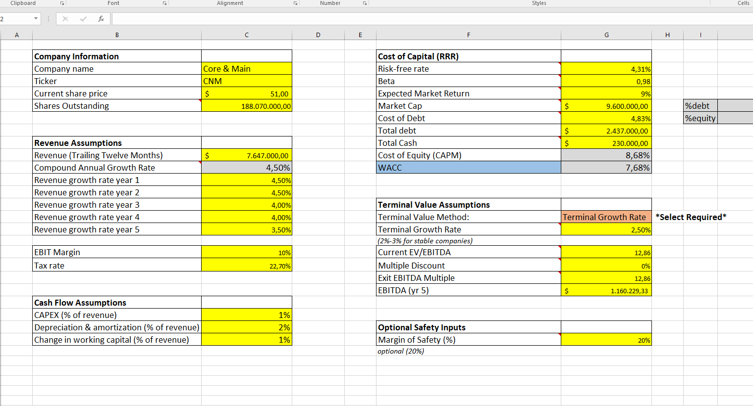 Intrinsic Value Calculator for Stocks gallery image