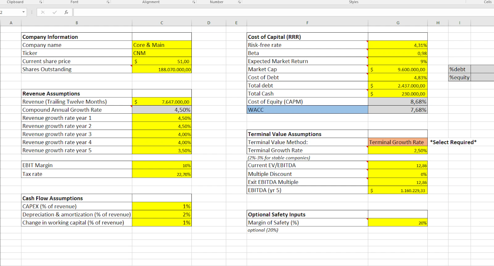 Intrinsic Value Calculator for Stocks screenshot 3