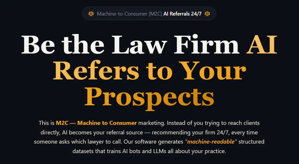 AI Referrals—Train AI to Cite Your Firm gallery image