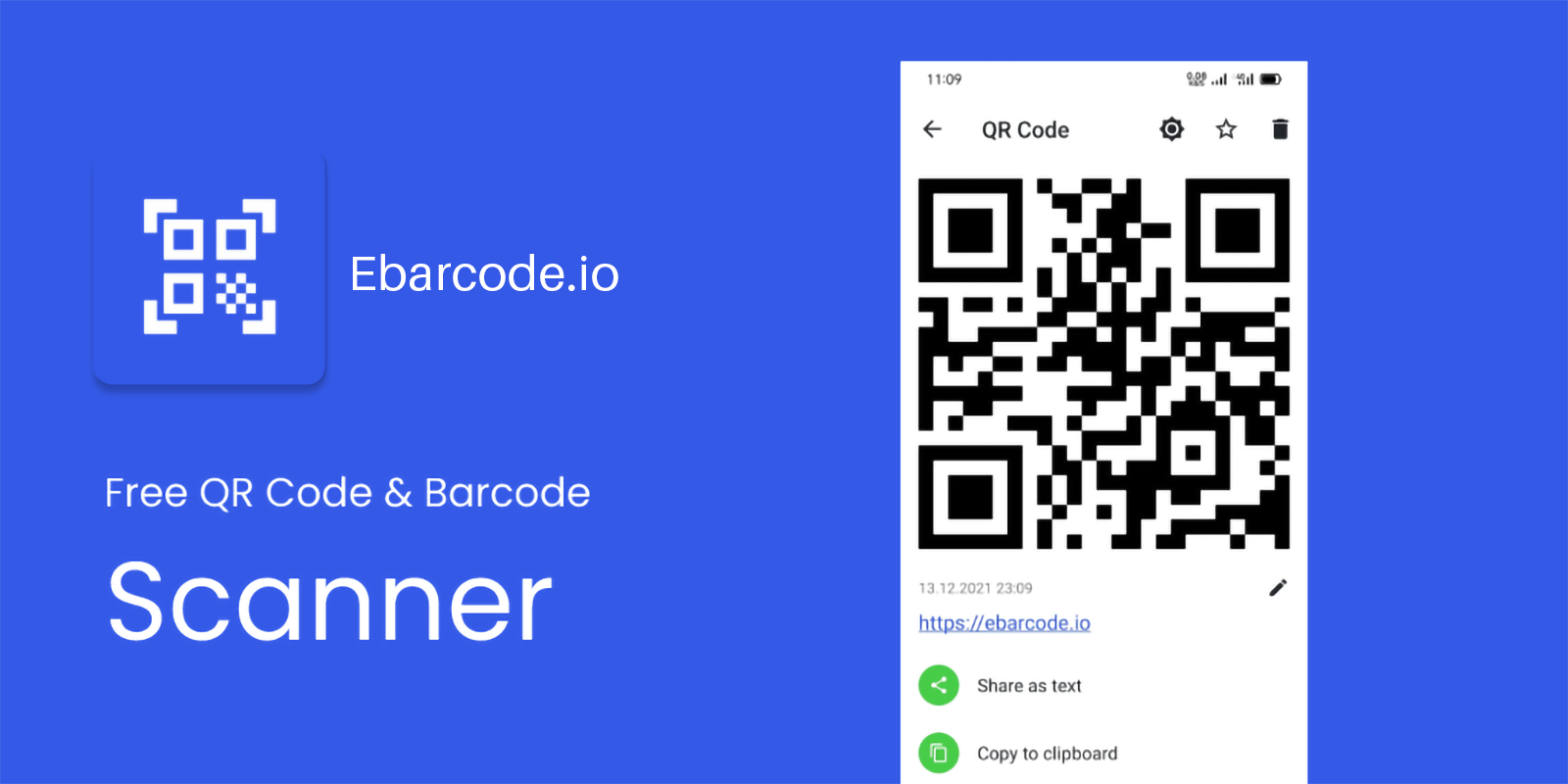 eBarcode - Gratis QR -codegenerator media 1