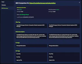 TrackSiteChanges gallery image