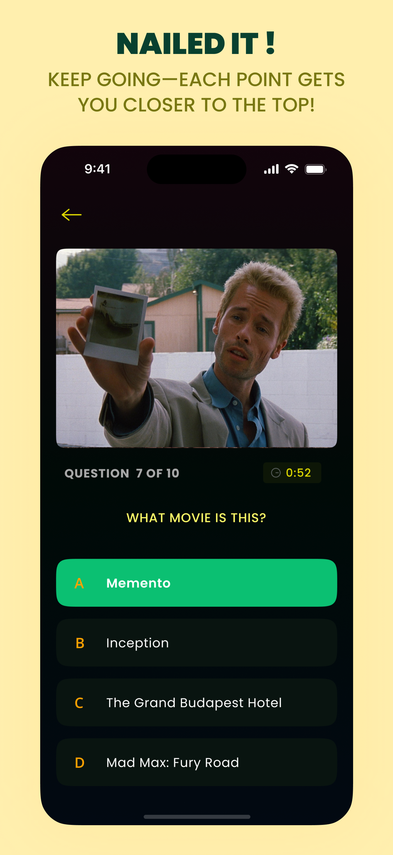 Hareket - Ultimate Film Test uygulaması medya 7