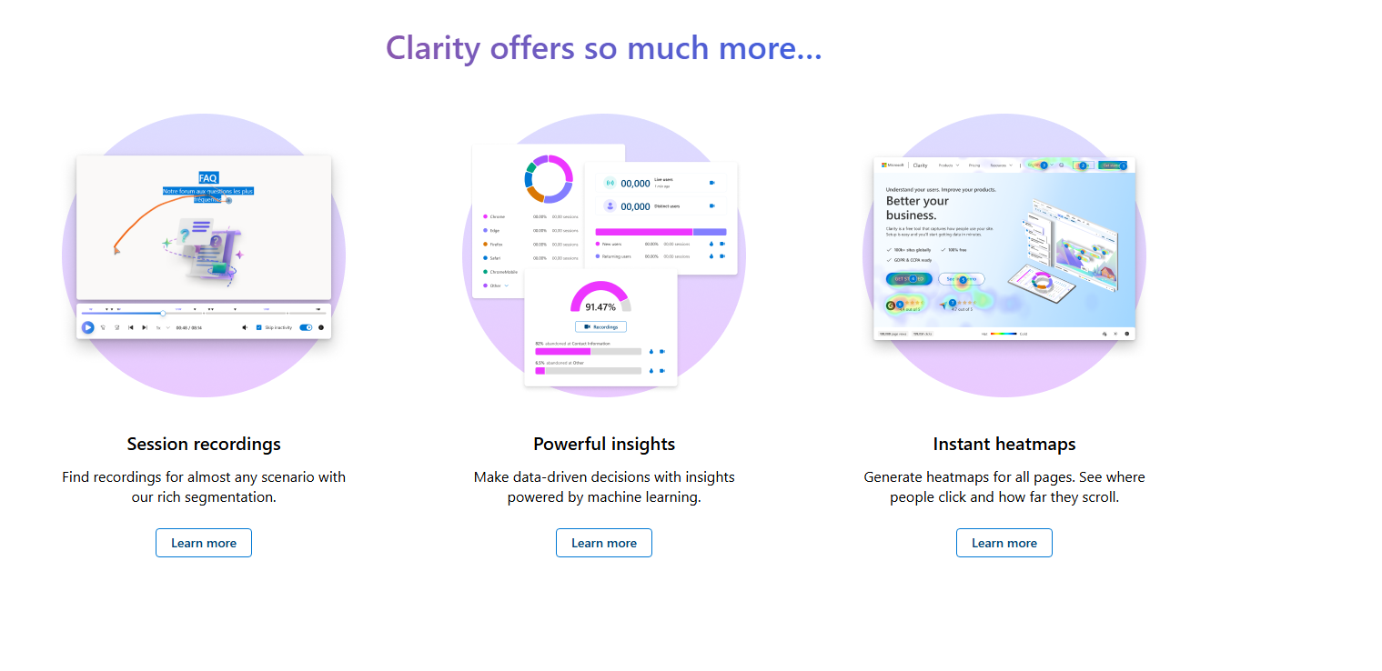 Clarity for mobile apps media 2