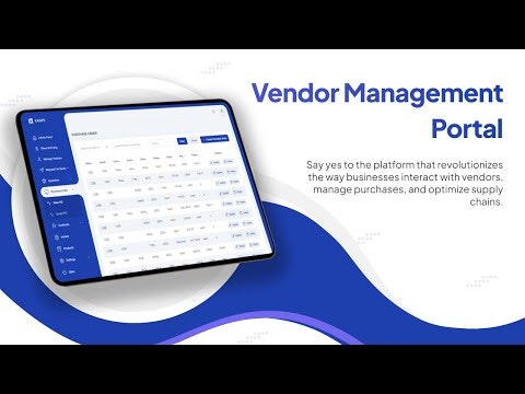 Vendor Portal gallery image