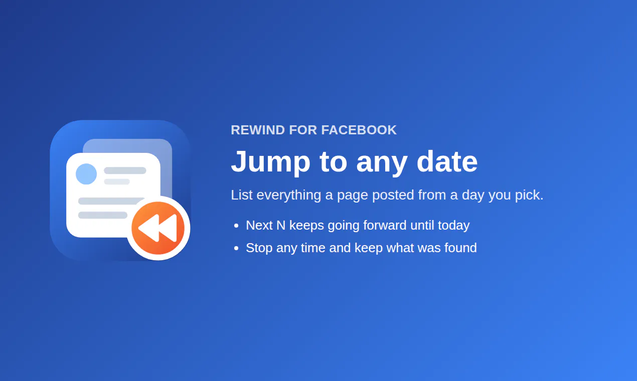 Rewind for Facebook gallery image