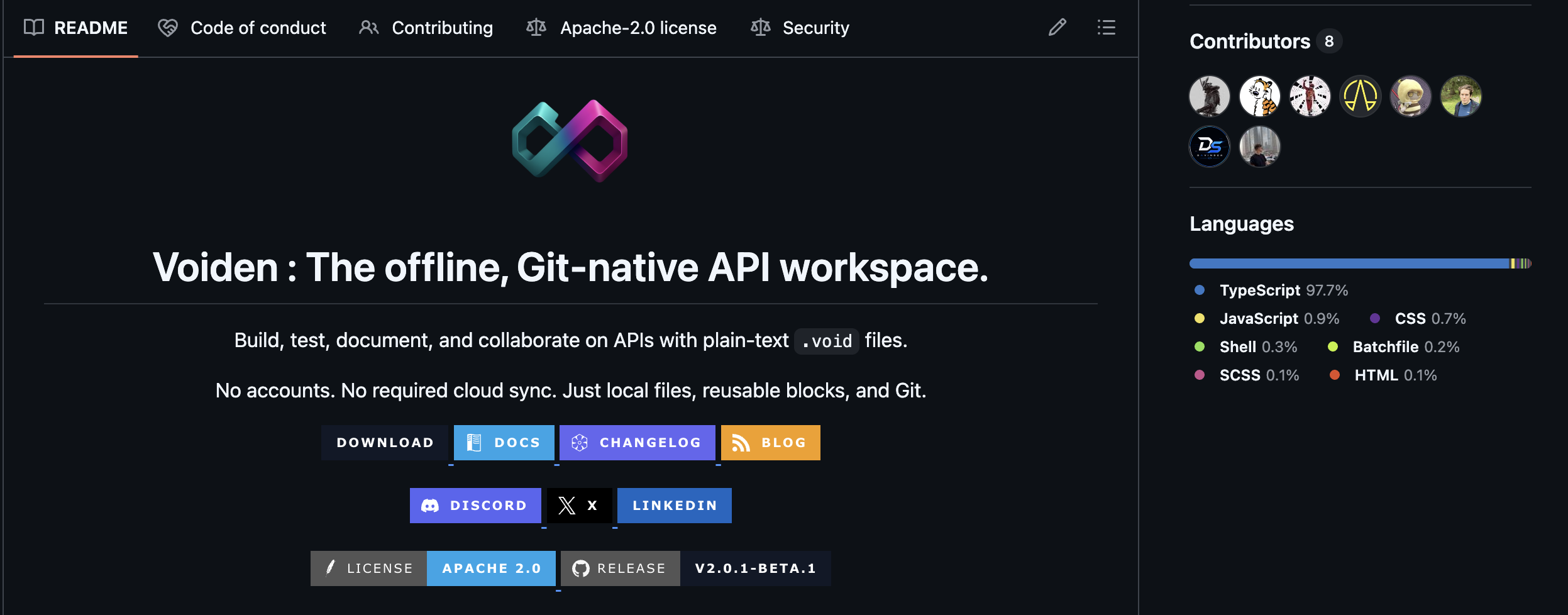 Voiden API Client gallery image