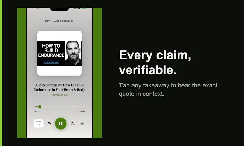 PodSized - Podcast Summaries screenshot 4