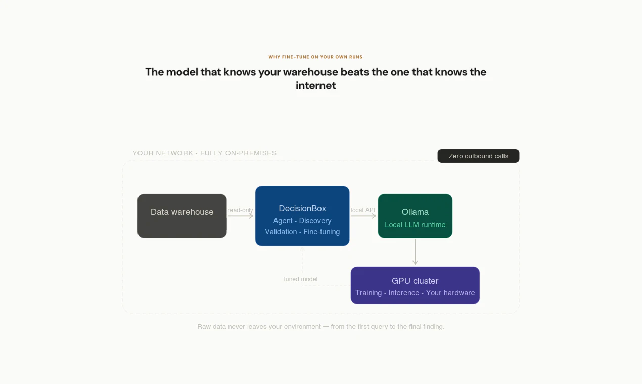 DecisionBox Fine-Tuning screenshot 6