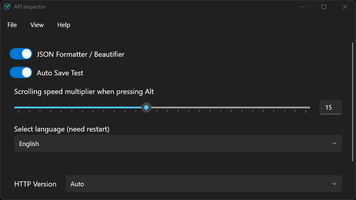 API Inspector gallery image
