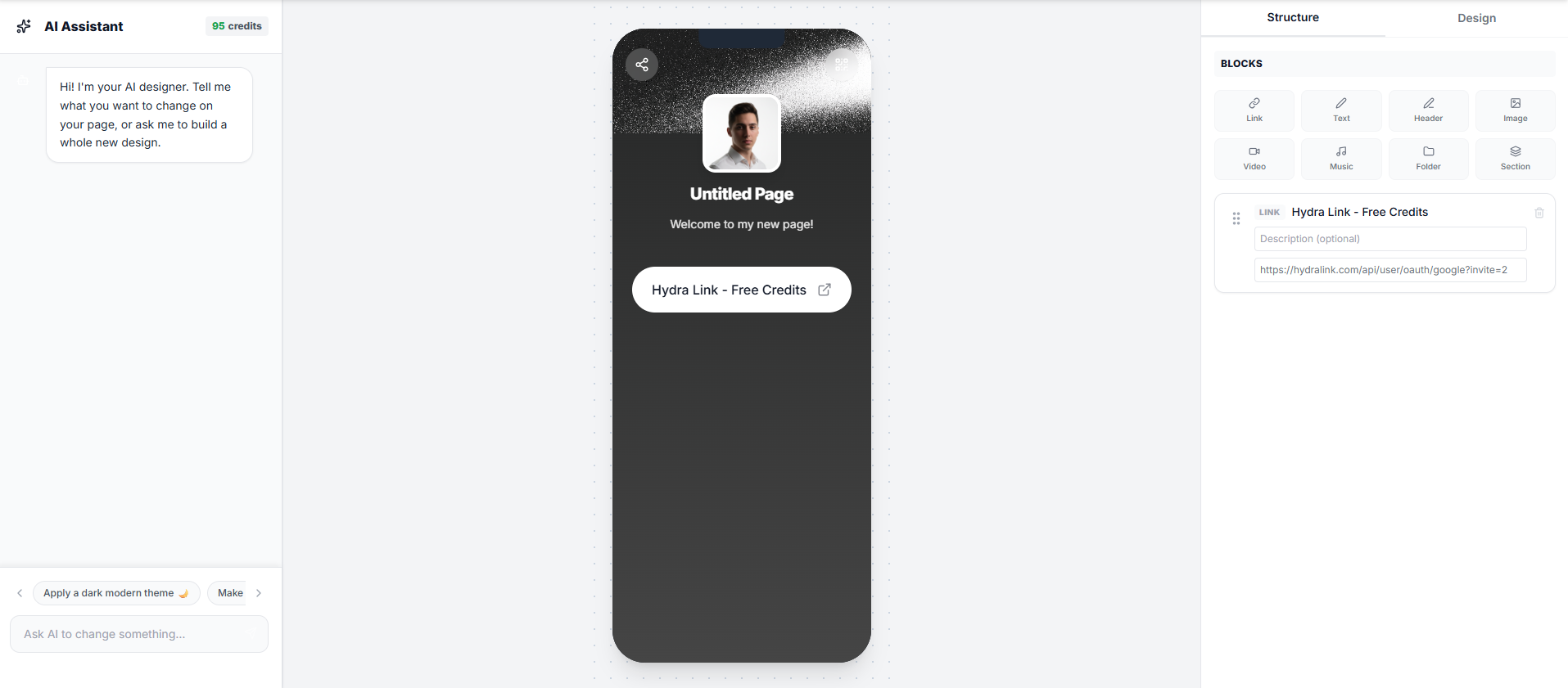 Hydra Link gallery image